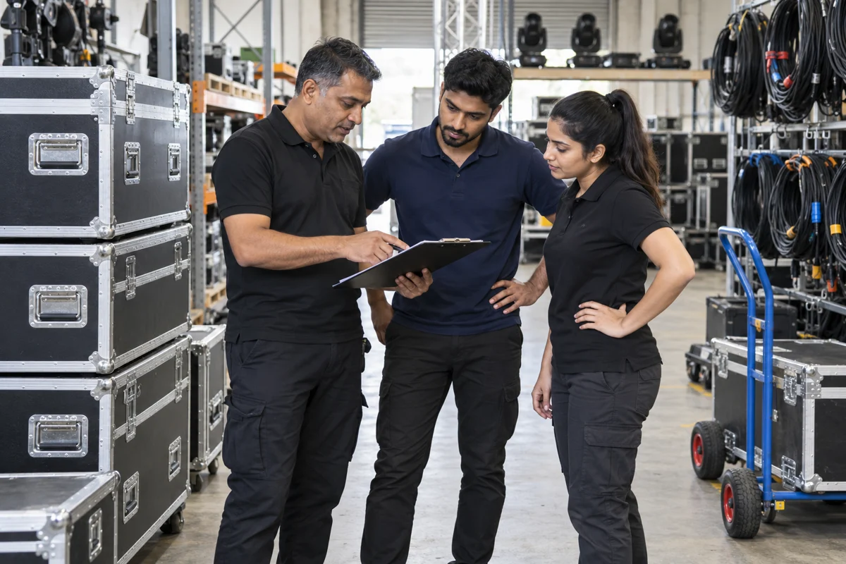 Event Logistics, Operations & Vendor Management Course — AI-generated training illustration