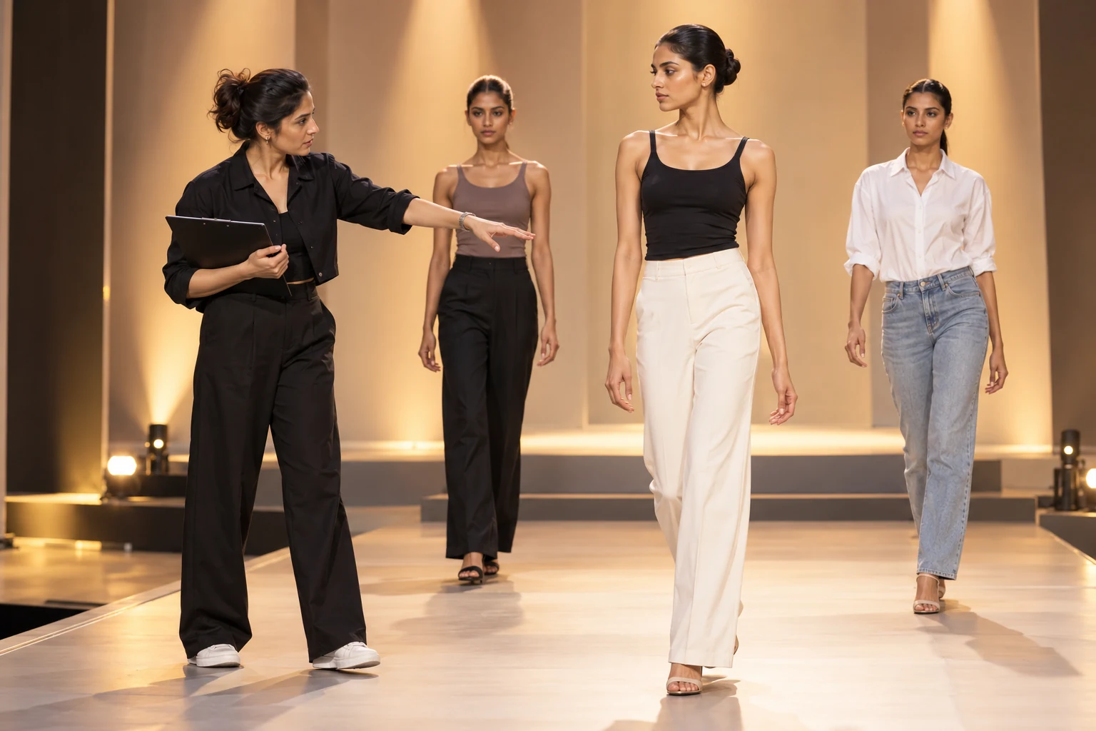 Fashion Show Choreography & Coordination Course — AI-generated training illustration